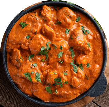 Order creamy butter chicken from Khans of Brixton